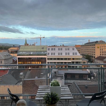 Apartament Penthouse In Trondheim City Centre Zewnętrze zdjęcie